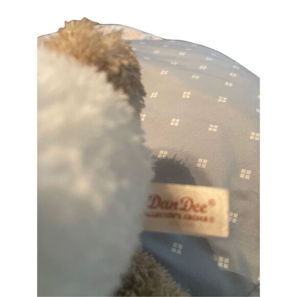 Dan Dee Multicolor Collectors Choice Valentines Teddy Bear with Kiss Heart 18" - Picture 6 of 11